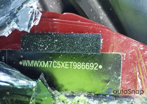 2014 Mini Hardtop Cooper S z USA, uszkodzony, nr VIN WMWXM7C5XET986692